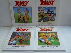 Asterix. Werkedition mit Lexikon. Band 1-8. 8 Bände in 4 Bänden