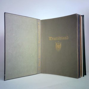 Verlagsmusterbuch der Einbände aus der Reihe "Orbis Terrarum"