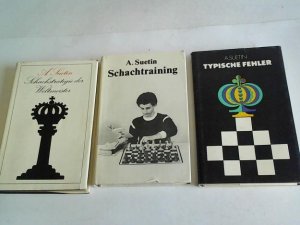 Schachstrategie der Weltmeister/Typische Fehler/Schachtraining. 3 Bände