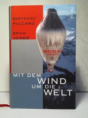 gebrauchtes Buch – Piccard, Bertrand/ Jones – Mit dem Wind um die Welt