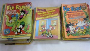 Fix und Foxi. Sammlung von 55 Heften und 1 Sammelband