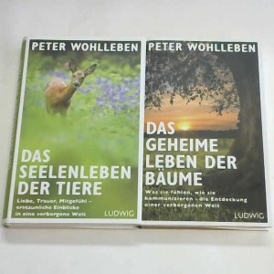 gebrauchtes Buch – Peter Wohlleben – Das geheime Leben der Bäume/ Das Seelenleben der Tiere. 2 Bände