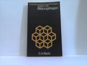 gebrauchtes Buch – Walther Killy – Bildungsfragen