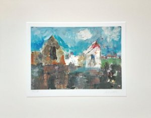 Haus am See. - (Giclée-Print / 2016, Ex. Nr. 132/180)