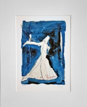 Pina Bausch - Es kann fast alles Tanz sein. - (Giclée-Print / 2017, Ex. Nr. 34/180)