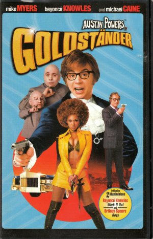 VHS - Austin Powers in Goldständer (Videotheken-Großbox)