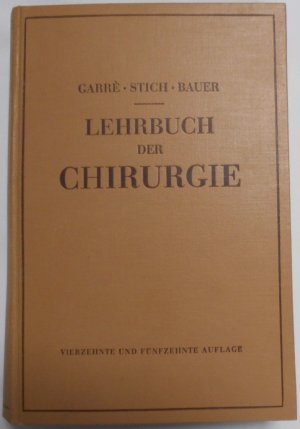 Lehrbuch der Chirurgie