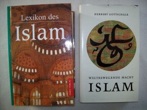 2 Bücher über Islam: "Lexikon des Islam" + "Weltbewegende Macht Islam" 1995