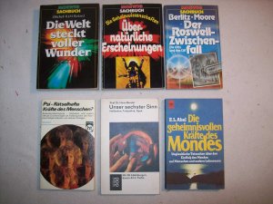 Der Roswell-Zwischenfall" & "Die geheimnisvollken Kräfte des Mondes" & "Übernatürliche Erscheinungen" & "Die Welt steckt voller Wunder" & "Psi - Rätselhafte […]