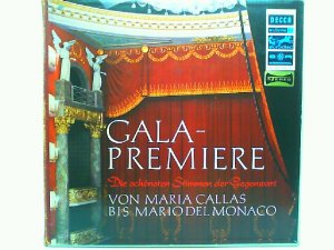 gebrauchter Tonträger – Various – GALA-PREMIERE - DIE SCHÖNSTEN STIMMEN DER GEGENWART - CALLAS - del MONACO