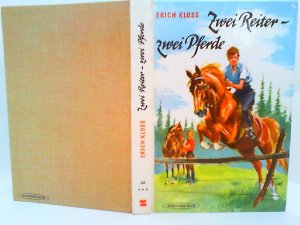 Zwei Reiter - Zwei Pferde. Fröhliche Reitstunden für Wolfgang und Ingrid. Mit Illustrationen von Kurt Tessmann.