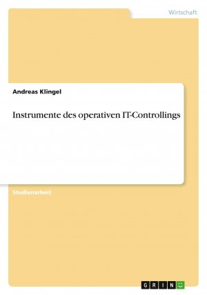 Instrumente des operativen IT-Controllings / Andreas Klingel / Taschenbuch / Paperback / 28 S. / Deutsch / 2007 / GRIN Verlag / EAN 9783638641210