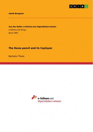 The Hesse pencil and its Cayleyan / Jakob Bongartz / Taschenbuch / Aus der Reihe: e-fellows.net stipendiaten-wissen / Paperback / 40 S. / Englisch / 2016 / GRIN Verlag / EAN 9783668253339