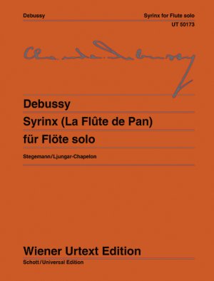 Syrinx (La Flûte de Pan) / Nach einem zeitgenössischen Manuskript. Flöte., Wiener Urtext Edition / Claude Debussy / Buch / 20 S. / Deutsch / 1997 / Schott Music / EAN 9783850555739