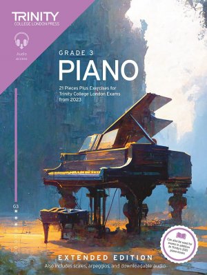 Trinity College London Piano Exam Pieces Plus Exercises from 2023 Grade 3 Extended Edition / Taschenbuch / Buch + Online-Audio / Englisch / 2023 / Trinity College London Press / EAN 9781804903322