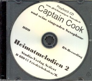 neues Buch – Captain Cook Heimatmelodien Band 2 Playback-CD / Studio Verlag / EAN 9990051768220