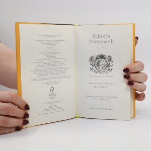 gebrauchtes Buch – Ben Schott – Schotts Almanach 2007