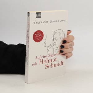 gebrauchtes Buch – Helmut Schmidt-Vogt – Auf eine Zigarette mit Helmut Schmidt