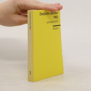 gebrauchtes Buch – Franz J. Görtz – Deutsche Literatur 1992. Jahresüberblick