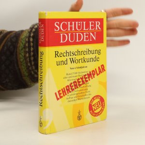 Schülerduden: Rechtschreibung und Wortkunde