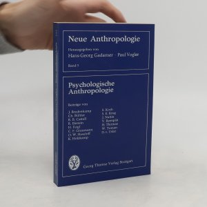 gebrauchtes Buch – Hans Georg Gadamer – Neue Anthropologie. Band 5. Psychologische Anthropologie