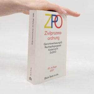 gebrauchtes Buch – Kolektiv – Zivilprozessordnung