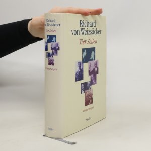 gebrauchtes Buch – Richard von Weizsäcker – Vier Zeiten