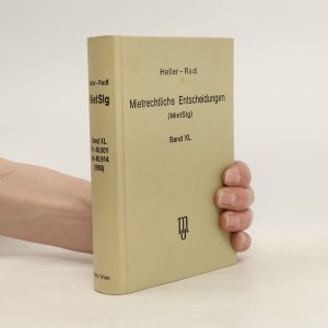 Mietrechtliche Entscheidungen (MietSlg) XL