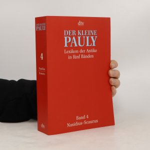 gebrauchtes Buch – Konrat Ziegler – Der Kleine Pauly: Lexikon der Antike. Band 4, Nasidius - Scaurus