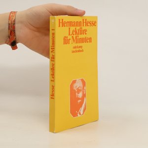 gebrauchtes Buch – Hermann Hesse – Lektüre für Minuten. Gedanken aus seinen Büchern und Briefen