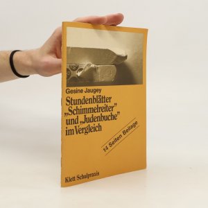 Stundenblätter "Schimmelreiter" und "Judenbuche" im Vergleich