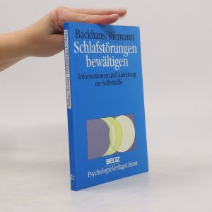 gebrauchtes Buch – Jutta Backhaus – Schlafstörungen bewältigen