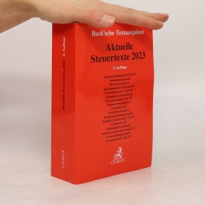 gebrauchtes Buch – Aktuelle Steuertexte 2023