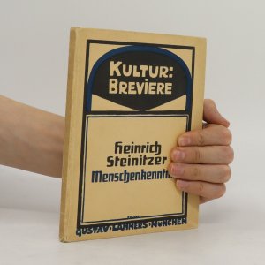 gebrauchtes Buch – Heinrich – Kultur Breviere: Menschenkenntnis. Kultur-Breviere