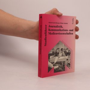 gebrauchtes Buch – Gavin Kramer – Studienführer Journalistik, Kommunikations- und Medienwissenschaften