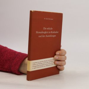 antiquarisches Buch – Julia Schwarzmann – Die seelische Heimatlosigkeit im Kindesalter und ihre Auswirkungen