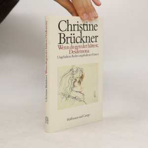 gebrauchtes Buch – Christine Brückner – Wenn du geredet hättest, Desdemona