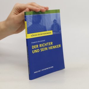 gebrauchtes Buch – Bernd Matzkowski – Friedrich Dürrenmatt 'Der Richter und sein Henker'