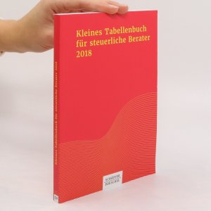 gebrauchtes Buch – Katharina Jenak – Kleines Tabellenbuch für steuerliche Berater 2018