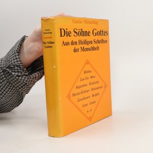 gebrauchtes Buch – Gustav Mensching – Die Söhne Gottes