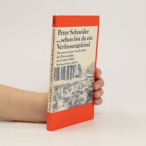 gebrauchtes Buch – Peter Schneider – Schon bist du ein Verfassungsfeind