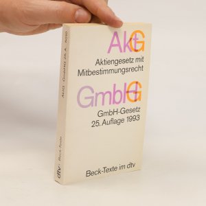 gebrauchtes Buch – kolektiv – Aktiengesetz. GmbH-Gesetz