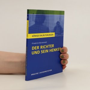 gebrauchtes Buch – Bernd Matzkowski – Friedrich Dürrenmatt 'Der Richter und sein Henker'