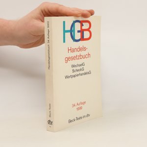 gebrauchtes Buch – kolektiv – Handelsgesetzbuch