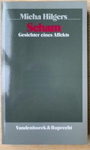 Bildtext: Scham. Gesichter eines Affekts von Hilgers, Micha
