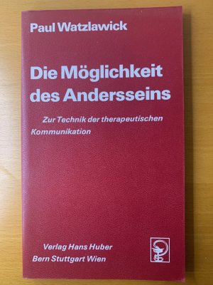 Bildtext: Die Möglichkeit des Andersseins von Paul Watzlawick