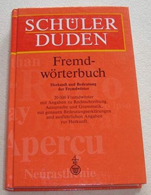 Bildtext: Schülerduden Fremdwörterbuch von unknown