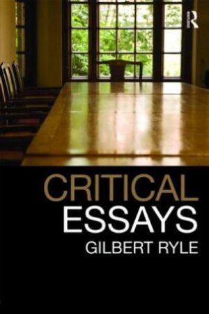 neues Buch – Gilbert Ryle – Critical Essays