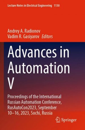 Advances in Automation V