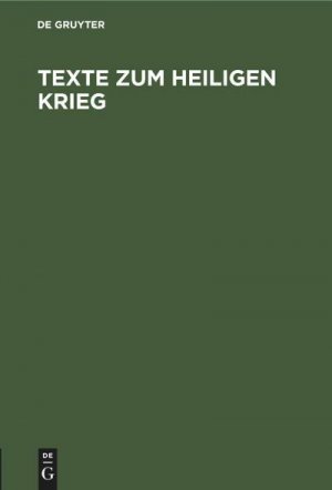 Texte zum Heiligen Krieg